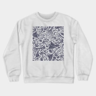 Squid and Sea Life Crewneck Sweatshirt